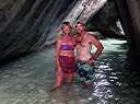 Nancy and Walker at the Baths