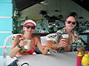 Refreshments at the Top of the Baths Restaurant