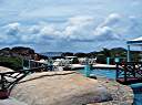 View from the Top of the Baths Restaurant