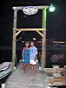 Nancy and Walker on the ARH dock