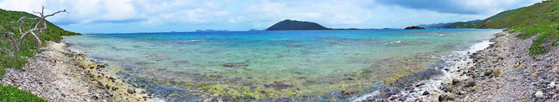 Davide's Beach, Scrub Island