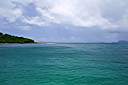 Panorama of Brandywine Bay, Tortola.