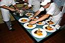 Plating the main course