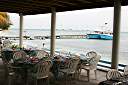 The terrace on Neptune's Treasure Restaurant.