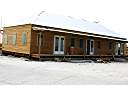 Sue Wheatley's new building, soon to open as Sue's Gift Shop