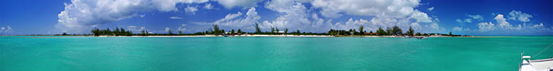 Panorama of Setting Point, Anegada