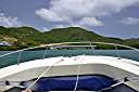 Approaching the Queen's Bridge between Tortola and Beef Island.