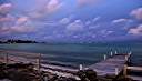 Sunset from Pomato Point Villa.