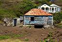 Traditional Caribbean house on Tortola.