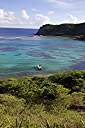 West end of Money Bay, Norman Island.