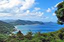View of Carrot Bay to Long Bay from Windy Hill.