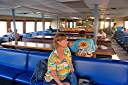 On the way to Anegada on Smith's Island Rocket ferry.