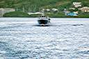Looking back at Daphne Elise as we leave Roadtown for Anegada. This morning's trip on the Sterling was quick - just over an hour (no stop at Virgin Gorda).