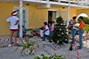 Christmas morning at the Creques.