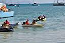 Dark and Stormy lay day activities at Neptune's Treasure: dinghy races.
