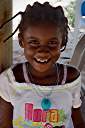 Treyesha with 4 baby teeth now gone.