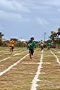 Spring Sports Day at Anegada's Claudia Creque Education Center.
Lakesha destroying the competition in her relay.