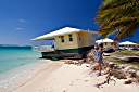 Anegada Seaside Cottages - unit 1 now in the sea.