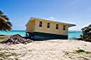 Anegada Seaside Cottages - unit 1 now in the sea.