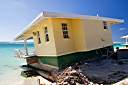 Anegada Seaside Cottages - unit 1 now in the sea.