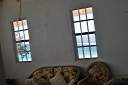 View through windows.