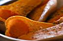 Yum - squash on the stove at Wali Nikiti.