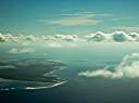 Approaching Providenciales.