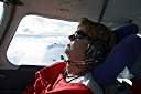 Eastbound at 9,000 feet - about 2,000 miles to go. Today's destination is Palm Beach Gardens, Florida.