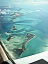 Flying down the Exumas