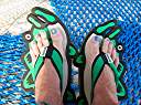 Nancy's new feet from Lily Kneafsey.