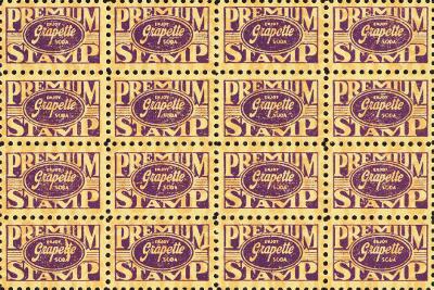 Grapette Premium Stamps