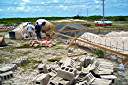 Casting the foundation.