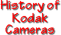 History of Kodak Cameras