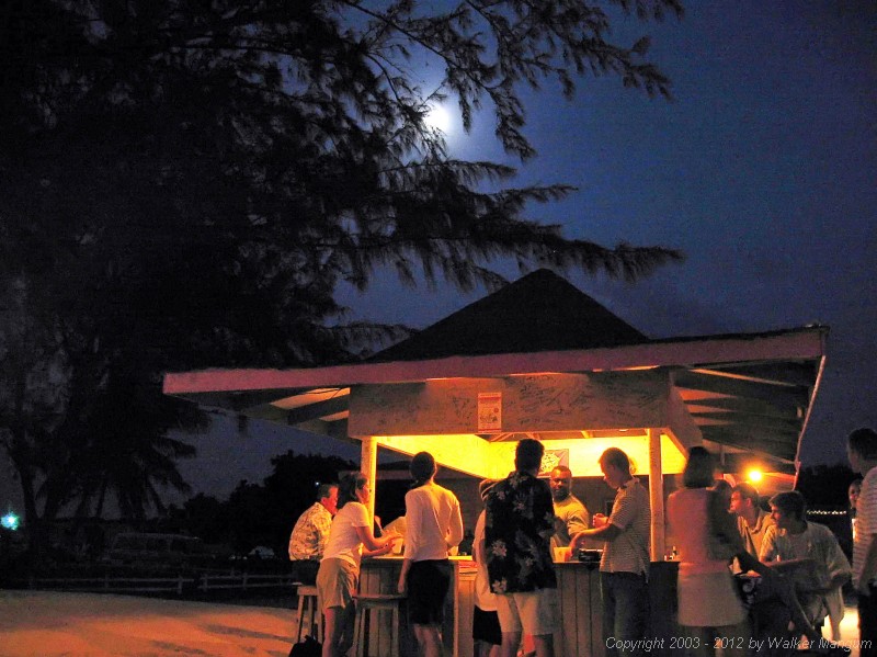 Moonrise over the ARH bar