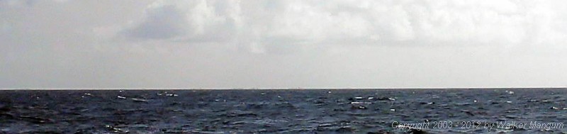 Sad sight as Anegada fades into the distance