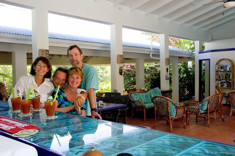 Sunday brunch at the Tamarind Club. Photo by Cyndie.