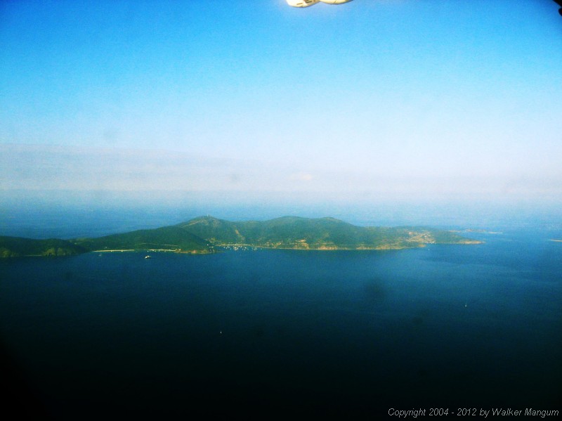 Jost Van Dyke (through a filthy window).