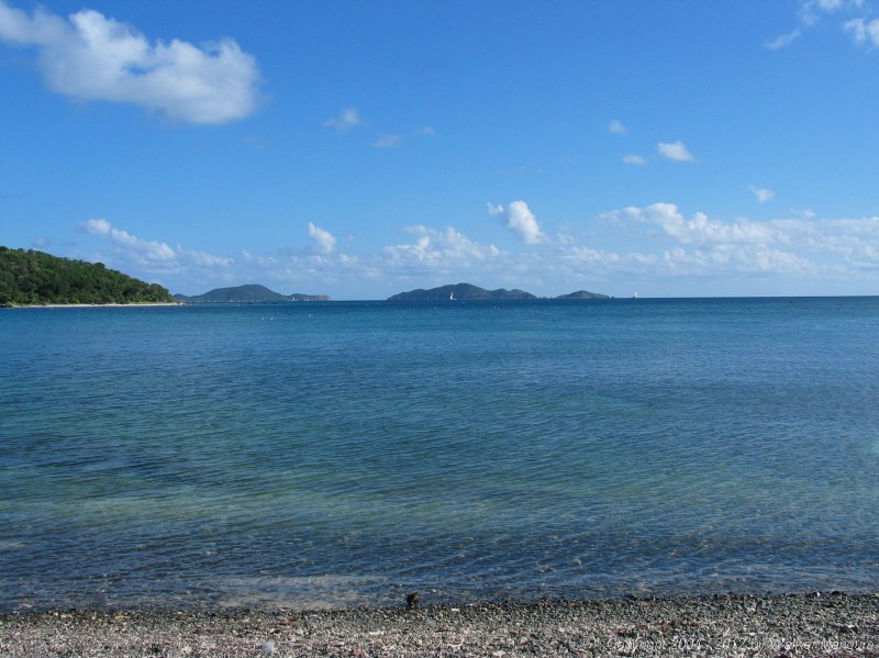Panorama from Chaney House Beach.